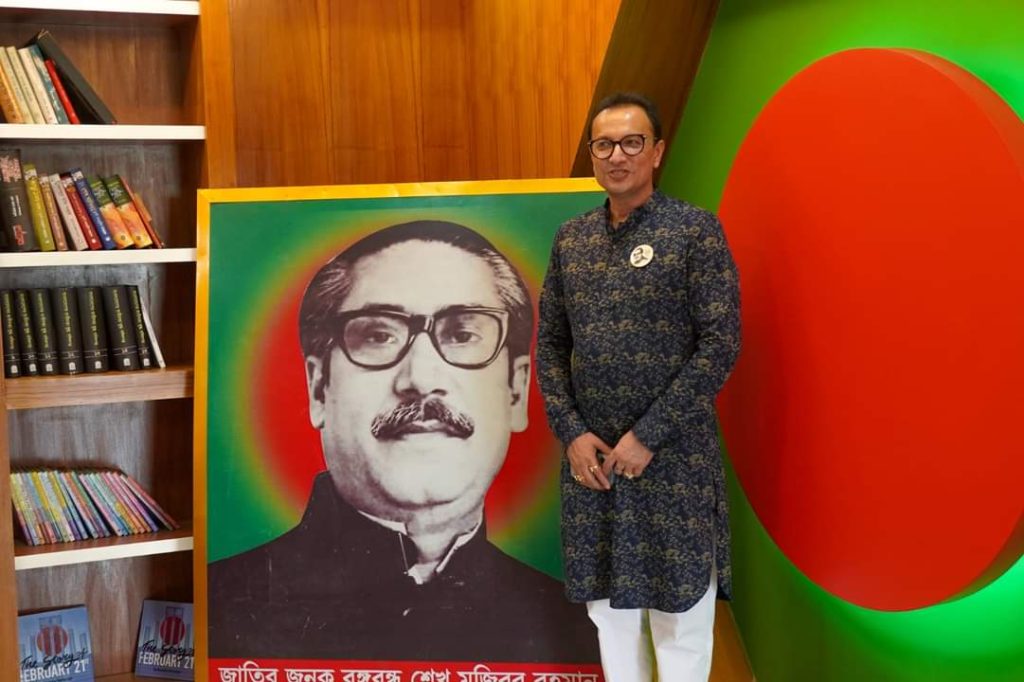 বঙ্গমাতা শেখ ফজিলাতুন্নেছা মুজিব এর ৯৩ তম জন্মবার্ষিকী ও ১৫আগষ্ট এর ইতিহাস তুলে ধরতে-দিলীপ কুমার আগরওয়ালা