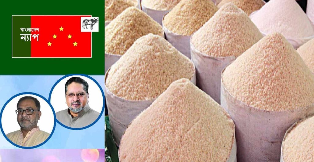 চালের মূল্যবৃদ্ধির সিন্ডিকেটদের এখনই নিয়ন্ত্রন করুন : বাংলাদেশ ন্যাপ
