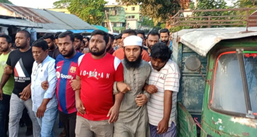 মুন্সীগঞ্জে টঙ্গীবাড়ীতে ছাত্রদলের বিক্ষোভ সমাবেশ
