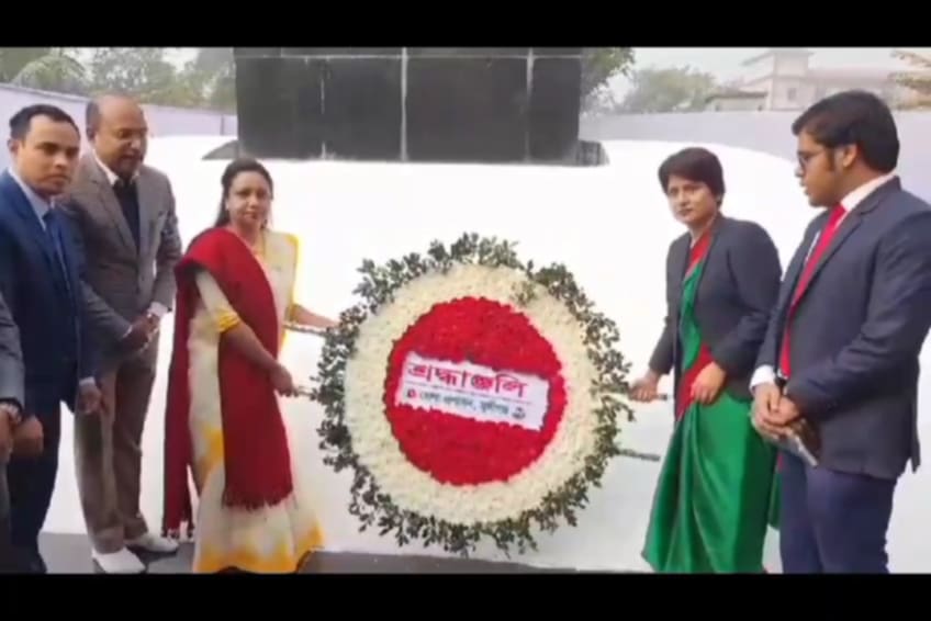 মুন্সীগঞ্জে নানা আয়োজনে হানাদার মুক্ত দিবস পালিত