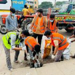 চান্দিনায় সেইভ আর্থ সোসাইটির পরিষ্কার পরিচ্ছন্নতা অভিযান