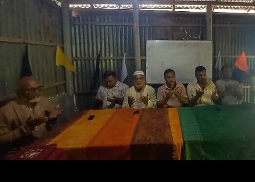 মাইলস্টোন স্কুলে বিমান দুর্ঘটনায় নিহতদের জন্য সিরাজগঞ্জের এম,এম,মোকলেছ মডেল স্কুলে  দোয়া মাহফিল অনুষ্ঠিত