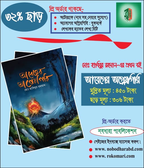 মোঃ হাবিবুর রহমান এর বই – আবেগের আগ্নেয়গিরি