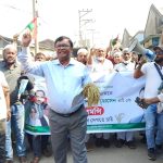 মুন্সীগঞ্জে মিরকাদিমে বিএনপির মনোনয়ন প্রত্যাশী মোশারফ হোসেন পুস্তির ৩১ দফা বাস্তবায়নের লক্ষ্যে লিফলেট বিতরণ ।