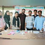 এসো স্বপ্ন গড়ি, স্বপ্ন পূরণ করি’ এ স্লোগা‌নে স্বপ্ন পূরণ যুব ফাউন্ডেশ‌নের ফ্রি ব্লাড গ্রুপিং ক্যাম্পেইন।